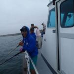 Volunteer anglers having a great day of fishing on the F/V Sea Star Volunteer anglers having a great day of fishing on the F/V Sea Star