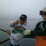 Alfonzo C. and Rose D. with a China Rockfish (Sebastes nebulosus) that was caught and released in the Point Buchon MPA Alfonzo C. and Rose D. with a China Rockfish (Sebastes nebulosus) that was caught and released in the Point Buchon MPA