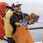 Don M. and Dante D. show off a beautiful Copper Rockfish (Sebastes caurinus) caught and released in the Piedras Blancas MPA Don M. and Dante D. show off a beautiful Copper Rockfish (Sebastes caurinus) caught and released in the Piedras Blancas MPA