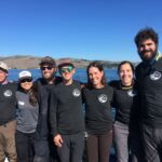 The BML science crew after a full day of sampling at the Stewart's Point MPA The BML science crew after a full day of sampling at the Stewart's Point MPA