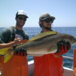 Dante D. and Zach K. with an Ocean Whitefish (Caulolatilus princeps) Dante D. and Zach K. with an Ocean Whitefish (Caulolatilus princeps) caught on a CCFRP trip