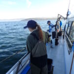 Volunteer anglers fishing hard to help us collect data on the MPAs of the north-central California coast Volunteer anglers fishing hard to help us collect data on the MPAs of the north-central California coast