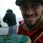 Zach K. and a Mantis Shrimp Zach K. and a Mantis Shrimp