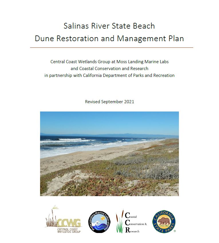 Salinas River State Beach Dune Restoration and Management Plan (2021)