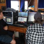 Footprint SMR testing on R/V Shearwater