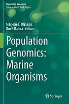 Population genomics: marine organisms