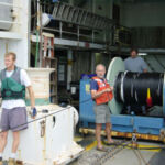 Mooring line work