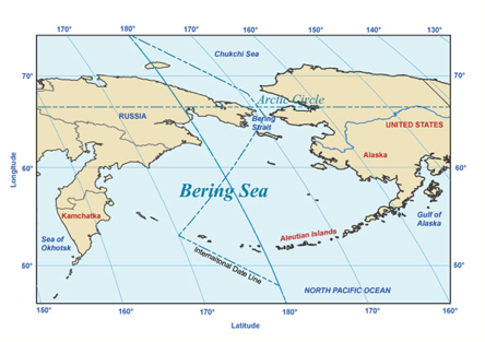 Map courtesy of NOAA