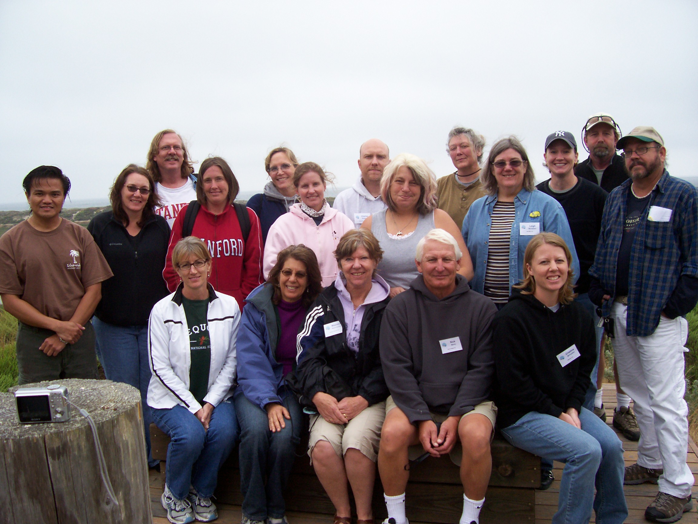 Teachers ready to explore the lab and field of MLML!