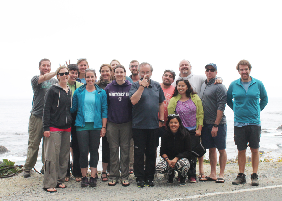 The 2015 Global Kelp Systems class in Pucatrihue, Chile