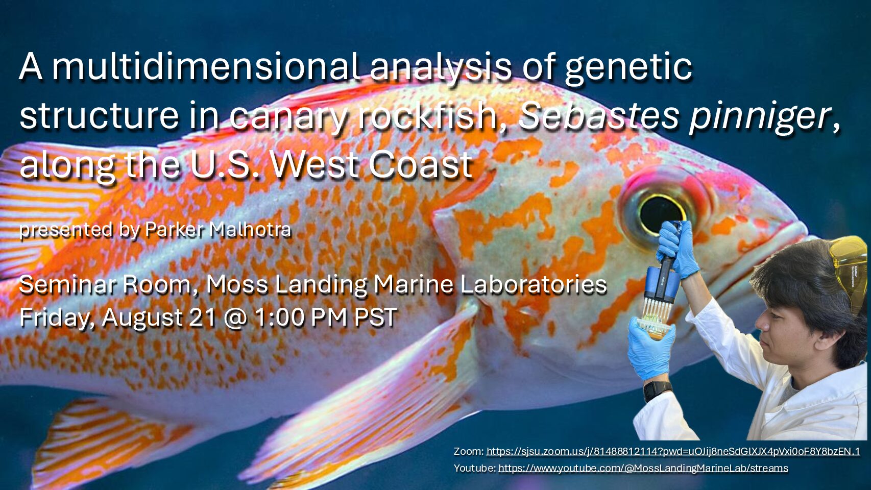 Parker Malhotra Thesis Defense – Friday, August 21 @ 1 PM (PST)