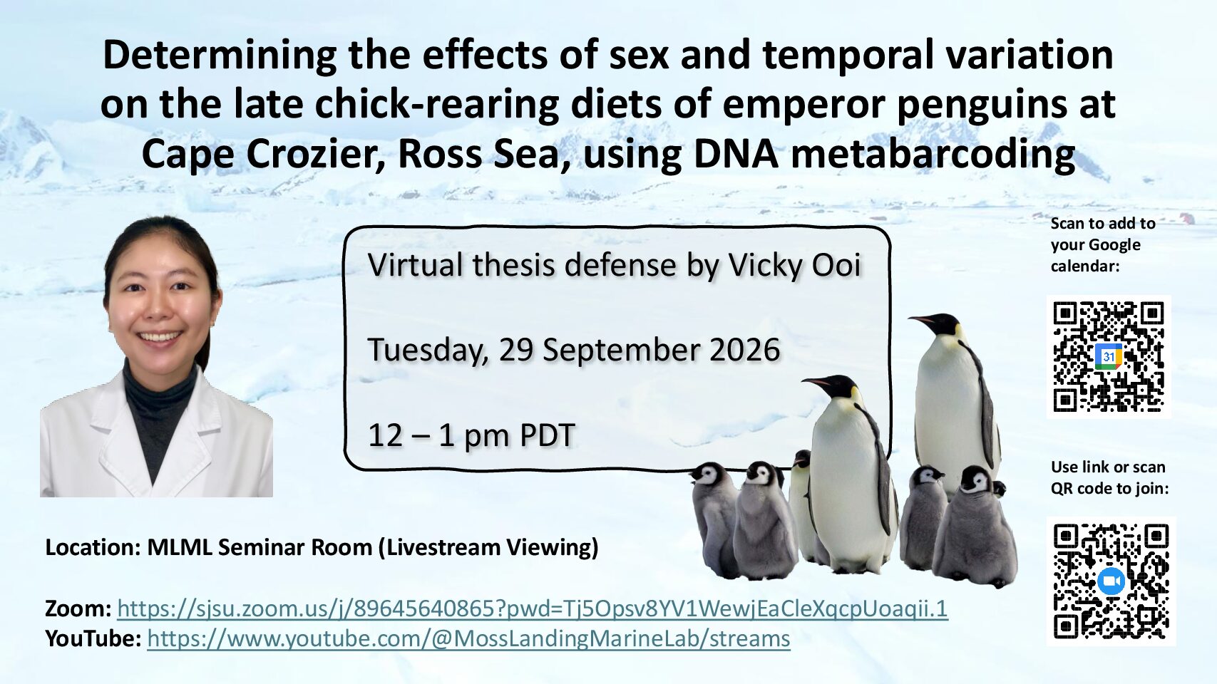 Vicky Ooi Thesis Defense — Tuesday, September 29th at 12 PM (PDT)