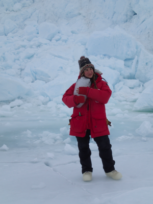 Dorota Szuta has developed a strong affinity for ice.