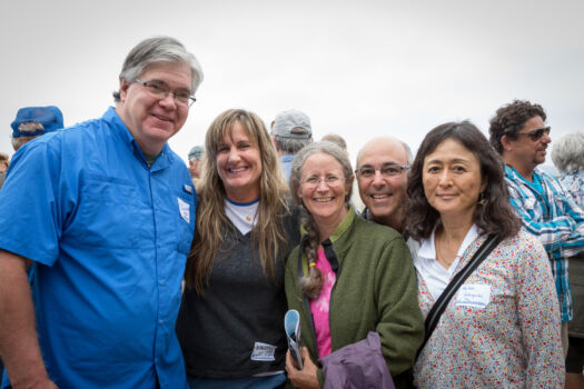 L to R: Tom Keickhefer, Kirsten Carlson, Ronnie Estelle, Sal Cerchio, Keiko Sekiguchi, and Tom Norris in background.