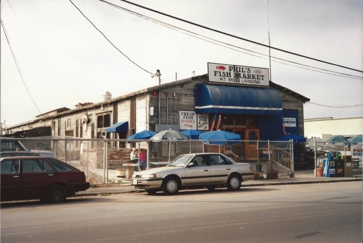 Figure 2. Phil’s Fish Market where lunches or fish specimens were acquired (1992).