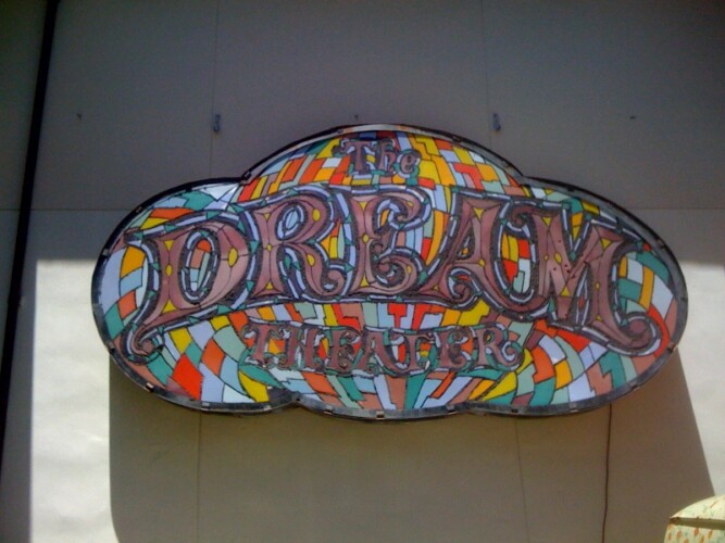 Figure 10. Dream Theater marquee, Monterey.