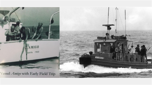 F/V Amigo (1970s) and R/V Artemia (1973 - 1976)